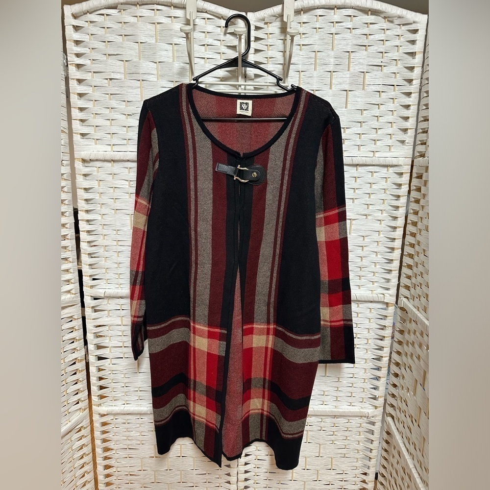 Anne Klein‎ cape sweater size M EUC